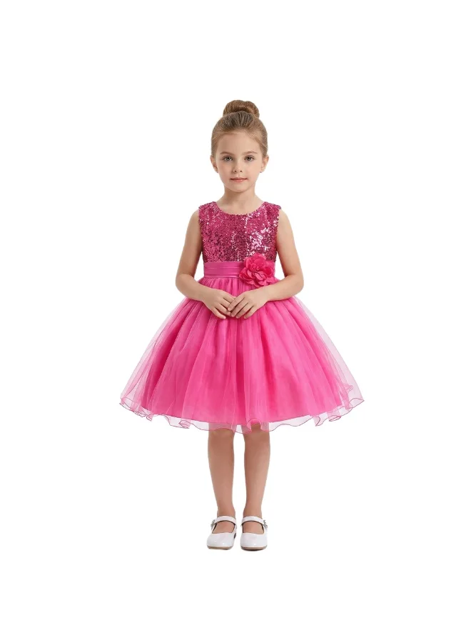 بيداني Sequin Bodice & Layered Tulle Tutu - Hot Pink
