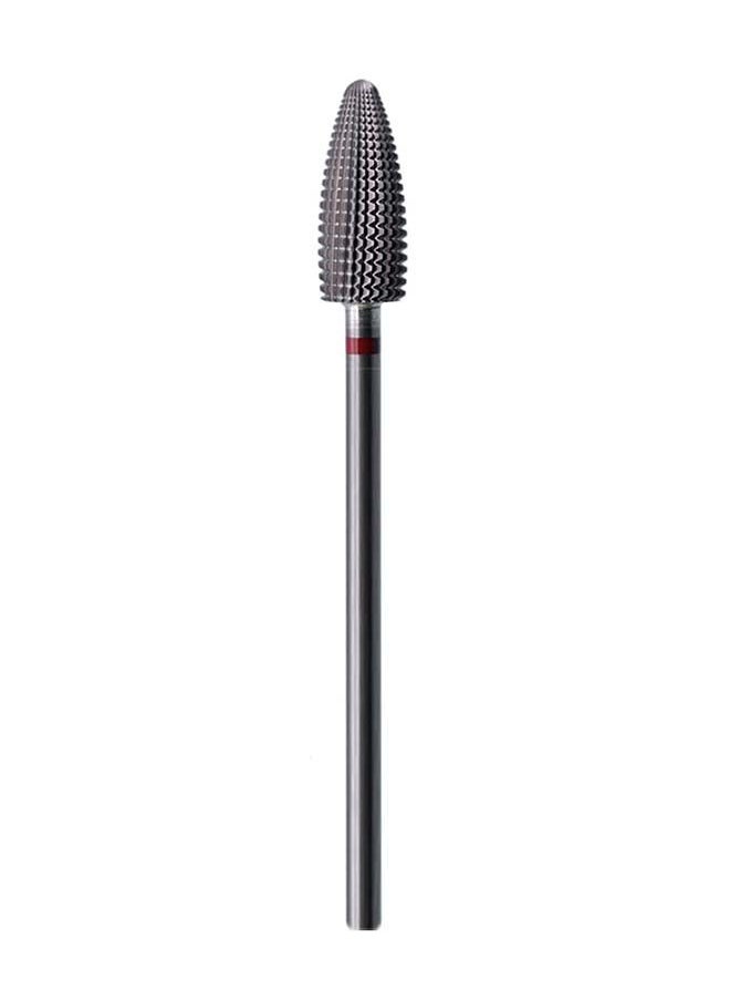 brunson Nail Drill Bits Manicure Pedicure Acrylic Nail Tools Remove Nail File Frame with Nail Drill Bit  Carbide Nail Drill Bits Typhoon Bit (2 Way) F CCR06  - Image 1