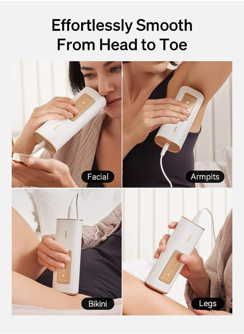 Ulike - Ulike IPL Laser Hair Removal Handset for Women and Men, Pain-Free and Salon Results for Whole Body Treatment at Home - Image 1