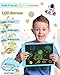FLUESTON LCD Writing Tablet for Kids 10 Inch Doodle Board Colorful Drawing Pad for Toddler Educational Travel Toy Gifts for 38 Year Old Girls Boys Erase Lock Writing Board - Image 3
