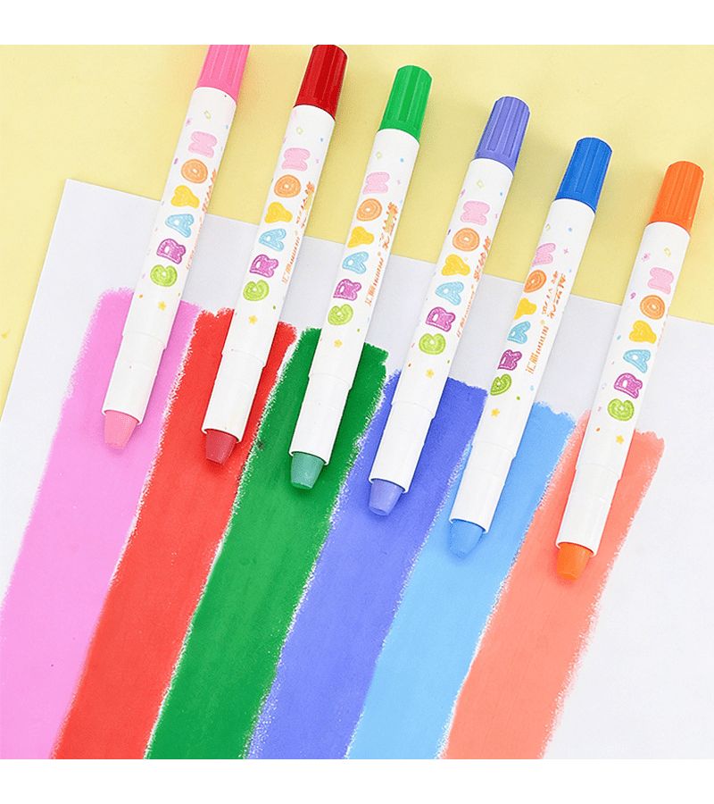 18 Colors Face Paint Sticks Twistable Art Set Portable Case Holiday Gift - Image 4