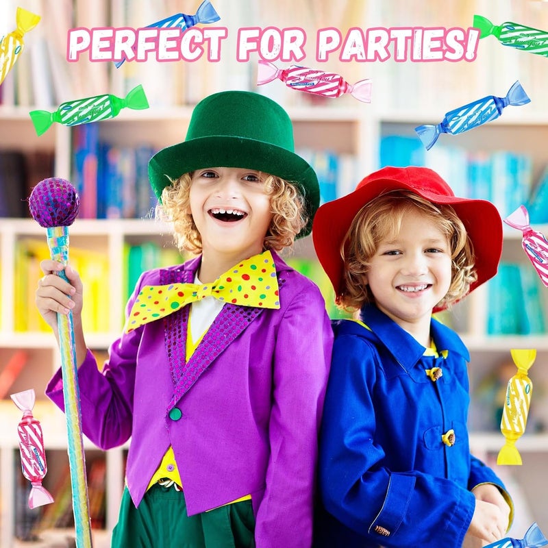 KASTWAVE Candy Gel Ink Pens 28PCS, 4 Color Kids Stationery Pens for Party Bag Fillers, Goodie Bags, School Gifts, Cute Writing Supplies - Image 4