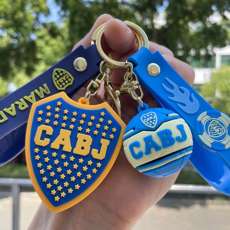 World Cup Soccer Jersey Keychain - Cartoon Figure, Backpack Pendant, Car Key Chain, Small Gift - Wholesale - Image 5