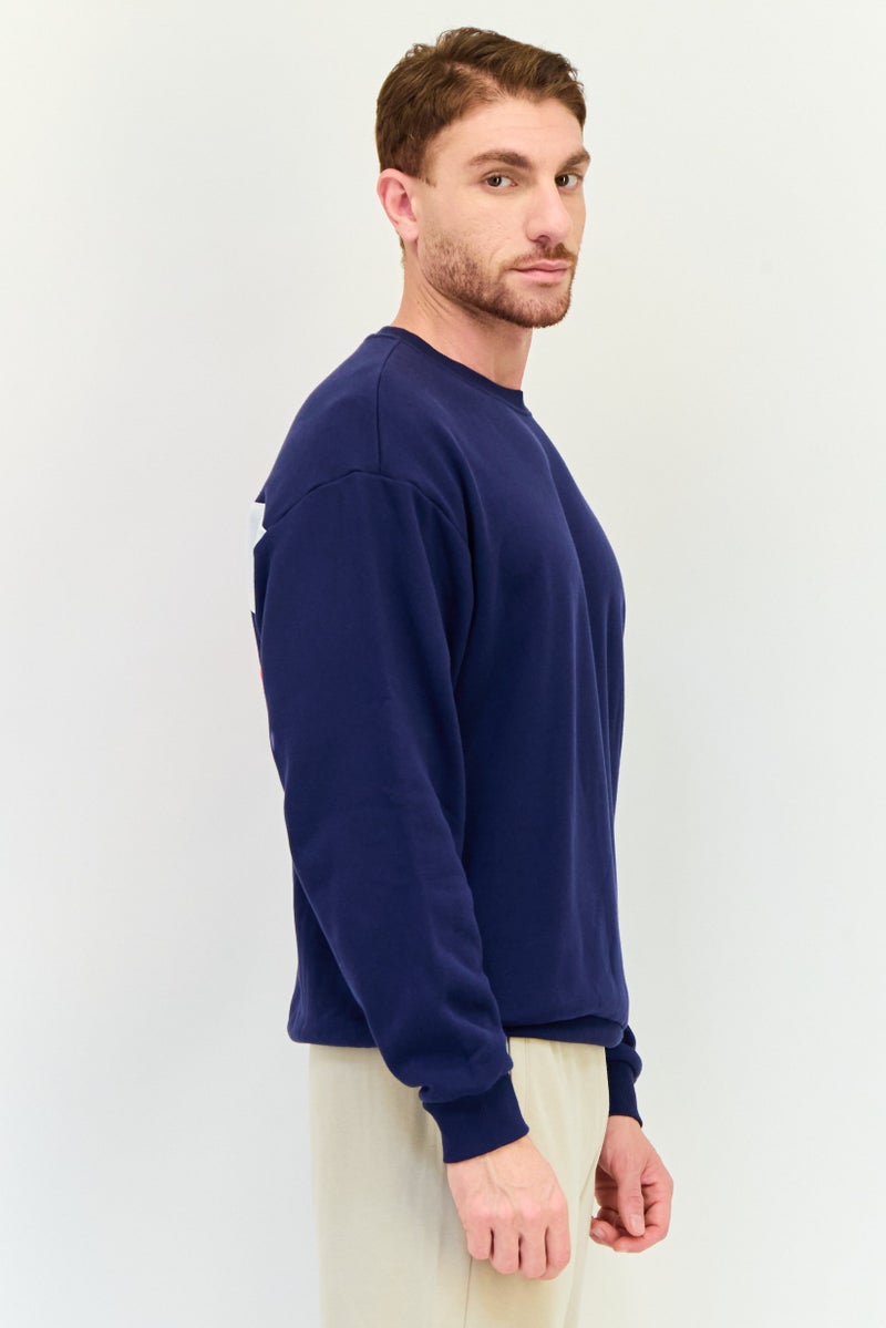 Reebok Men Sportswear Fit Long Sleeve Outdoor Sweatshirt, Multicolor - Image 2