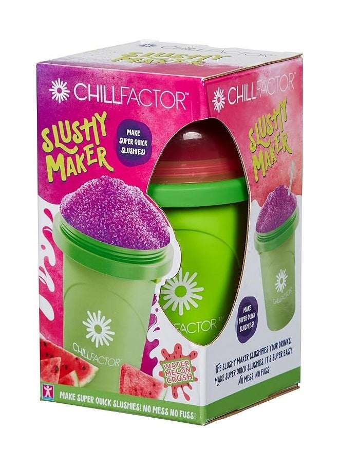FUNTASTIC CHILL FACTOR - SLUSHY MAKER WATERMELON CRUSH GREEN  - Image 1