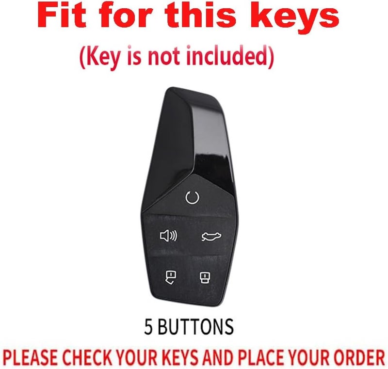 TECART Zinc Alloy Key Fob Cover for MG ONE 2022 - Image 2