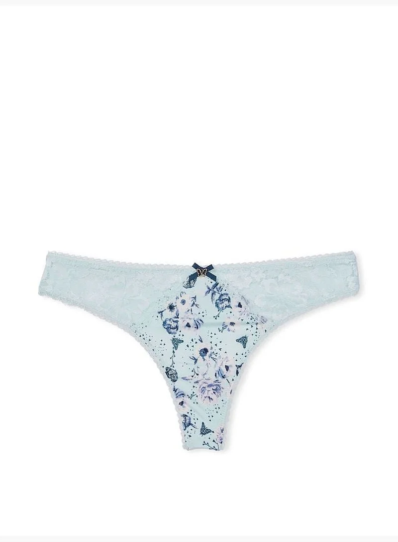 Victoria's Secret Smooth & Lace Thong Panty
