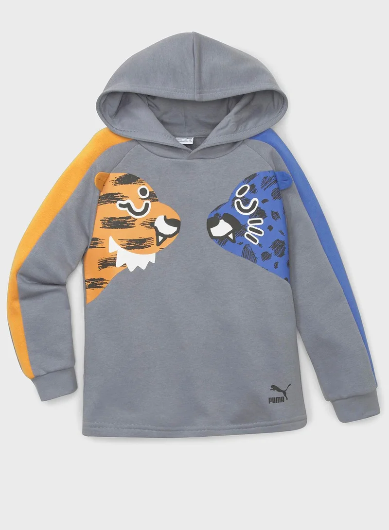 PUMA Kids T7 Logo Hoodie