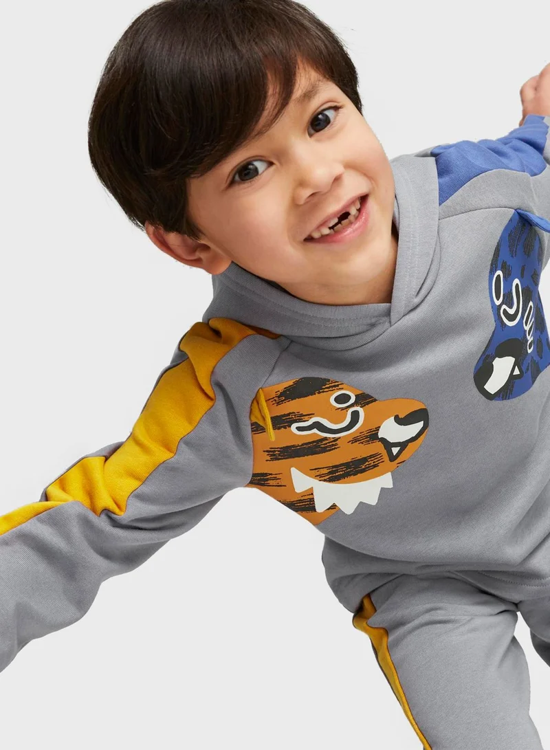 PUMA Kids T7 Logo Hoodie