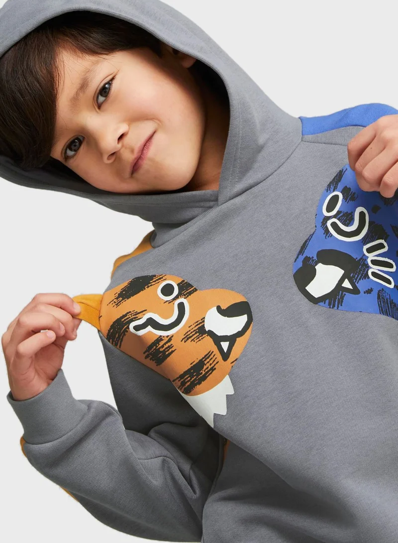 PUMA Kids T7 Logo Hoodie