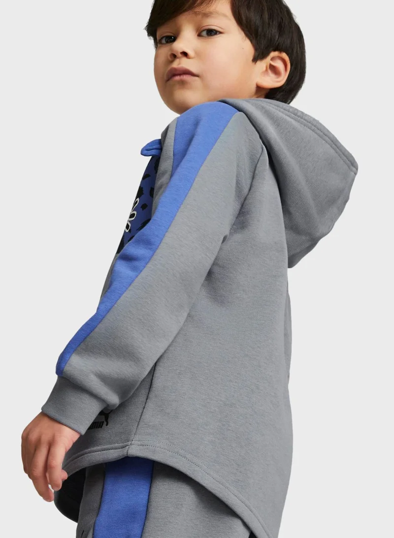 PUMA Kids T7 Logo Hoodie