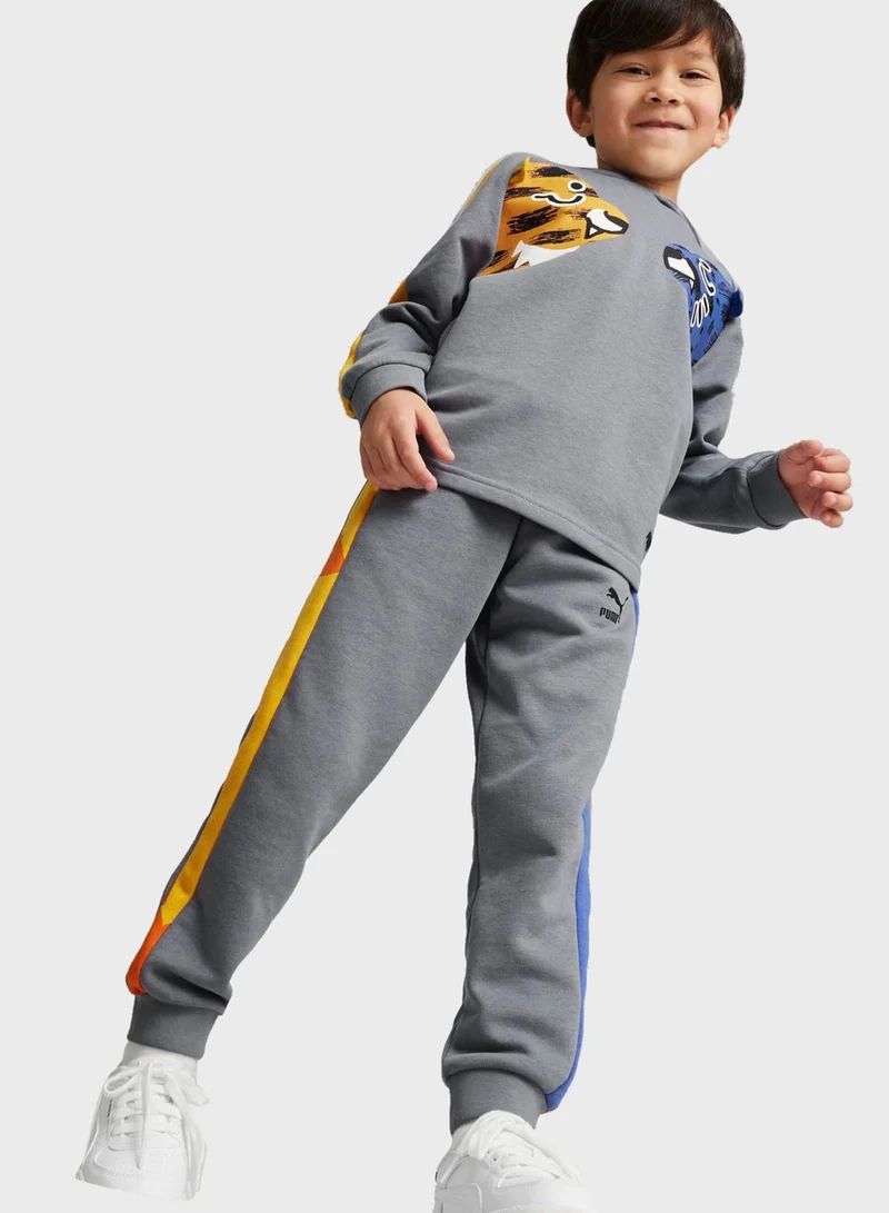 PUMA Kids T7 Logo Hoodie