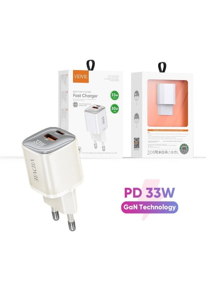 Wall Charger PLE258 GaN Type-C & USB Fast Charger - pzsku/ZD59465CDF0E90590DE6FZ/45/_/1737444641/b664c246-8ffb-4aee-a8c6-94d70a0b8486