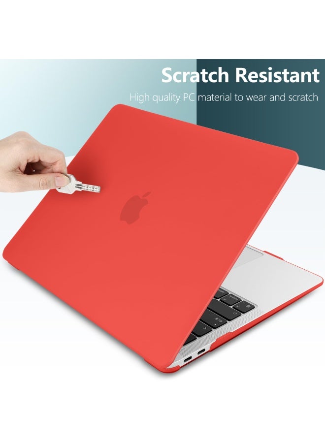 NIBEMINENT Compatible with MacBook Air 13 inch Case 2021 2020 2019 2018 Release Model: M1 A2337 A2179 A1932, Matte Hard Case Cover for MacBook Air 13 inch with Retina Display Fits Touch ID - Image 4