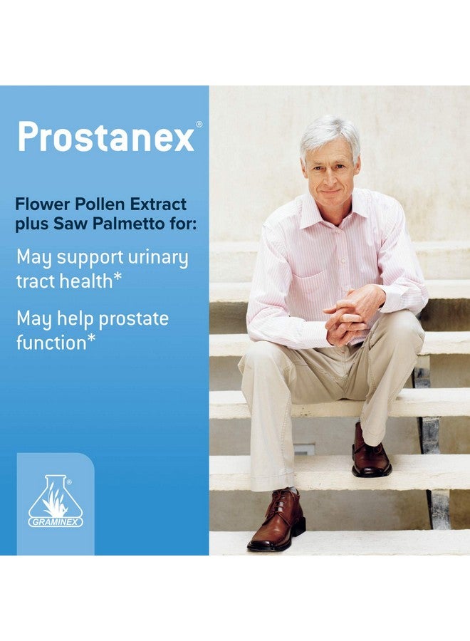 Graminex Prostanex - Prostate Health Supplement Flower Pollen Extract, Saw Palmetto - Support for Bladder Control & Urinary Tract Health, Rye Pollen Extract Made in USA, 90 Vegetarian Capsules - Image 4