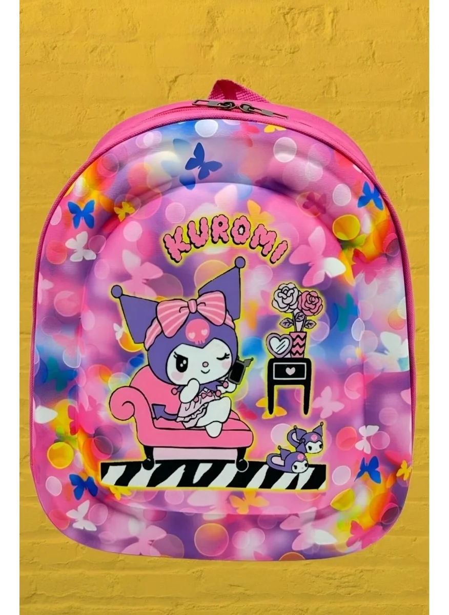 Tezzgelsin Girls Kindergarten Nursery 3D Embossed Eva Printed 2 6 Years Old Daily Backpack and School Bag