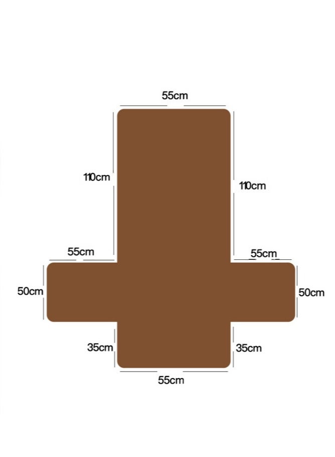 Single Sofa Cover Slipcover for Soft Universal All Season Cover Anti-Slip Wear-Resistant Furniture Protector - Image 2