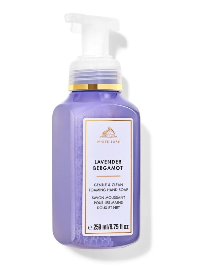 Lavender Bergamot Gentle & Clean Foaming Hand Soap