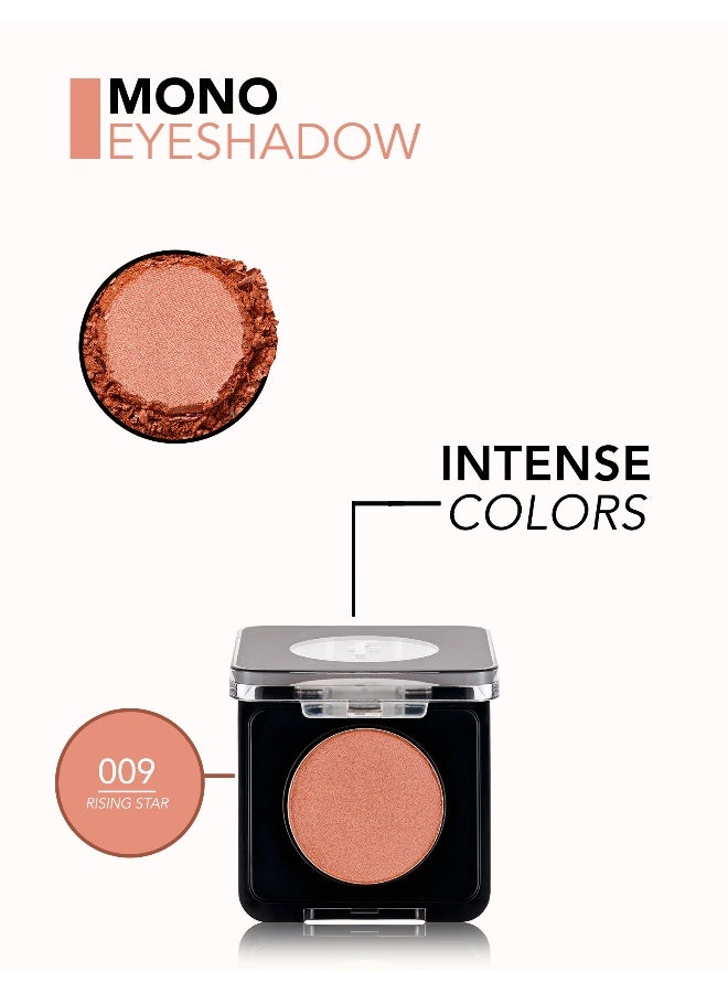 flormar Mono Eyeshadow – 009 Rising Star – Pearlescent Shimmer, Dust-Free, Blendable, Radiant Finish, Brush Design - Image 5