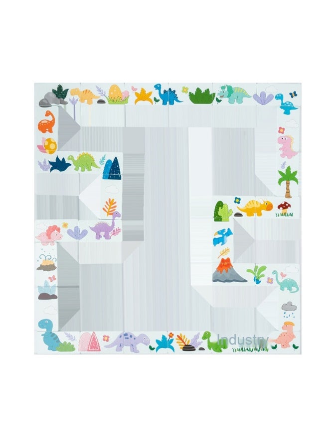 Ramadan Special - Multi-Play Dinosaur Domino Puzzle Set - Collaborative Play for Parents and Children - Enhances Children's Imagination, Patience and Concentration - Suitable for Family Gatherings and Children's Birthday Gifts - Wooden Eco-friendly Material - Children's Holiday Gift - STEM enlightenment  - Image 5