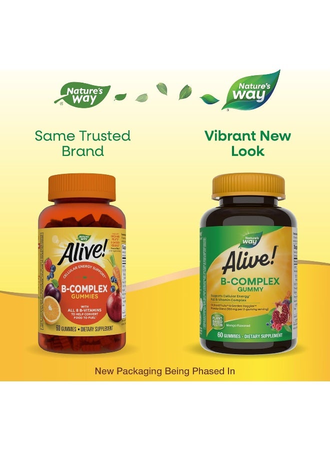 Nature's Way B-Complex Mango Flavored 60 Gummies Packaging May Vary - Image 5