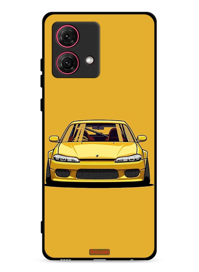 Tolwak Motorola Moto G84 5G Protective Case Cover Car Art - Image 1