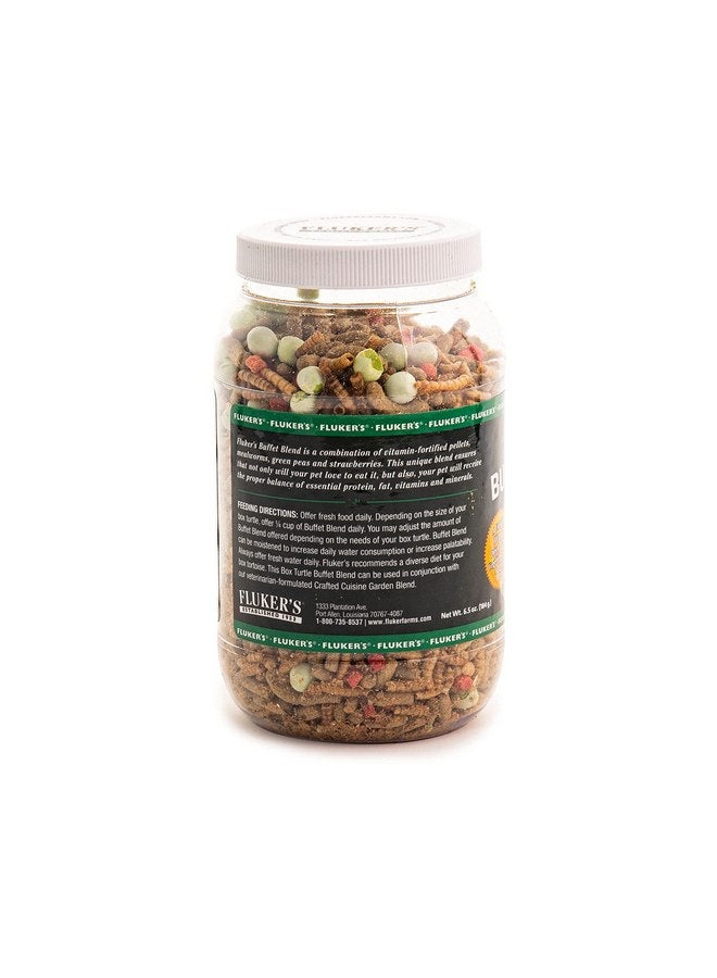 Fluker's Buffet Blend Box Turtle Diet, Insects, Veggies and Fruit with Fortified Pellets, 6.5 oz - Image 2