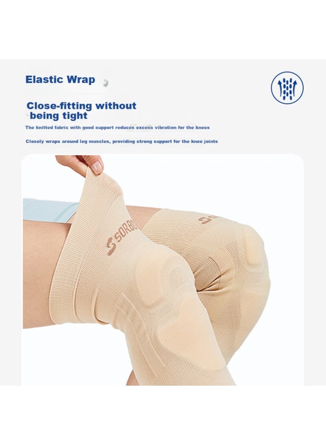 Sorbothane Imported Sports Knee Brace Men And Women Meniscus Protection Running Dance Patella Knee Protection M - Image 4