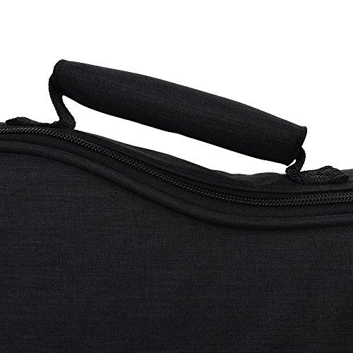 CLOUDMUSIC Ukulele Case Gig Bag Padded Backpack For Soprano 21" Inch(Soprano, Black) - Image 5