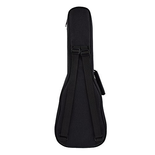 CLOUDMUSIC Ukulele Case Gig Bag Padded Backpack For Soprano 21" Inch(Soprano, Black) - Image 3