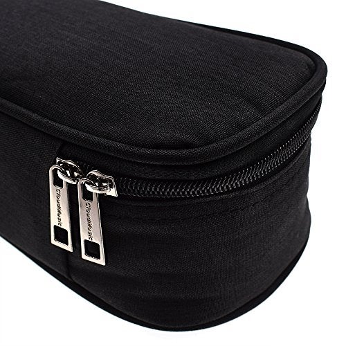 CLOUDMUSIC Ukulele Case Gig Bag Padded Backpack For Soprano 21" Inch(Soprano, Black) - Image 4