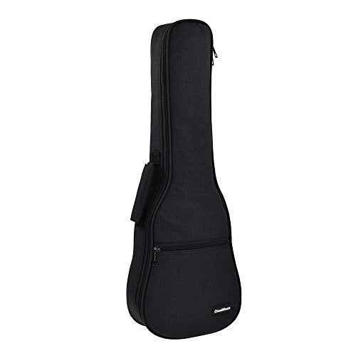 CLOUDMUSIC Ukulele Case Gig Bag Padded Backpack For Soprano 21" Inch(Soprano, Black) - Image 2