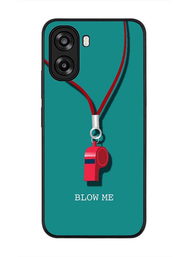 Stylizedd For Oppo A6x 5G / A6x 4G Case,Slim fit Camera Protection, Shockproof Thin Phone cover  - Blow Me - Image 1