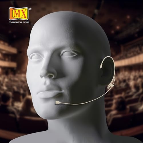 MX Wireless Headworn Microphone with 4-Pin Connector – Lightweight Hands-Free Mic for Presentations, Tours, Fitness Classes, Teaching, and Instruction - Image 2