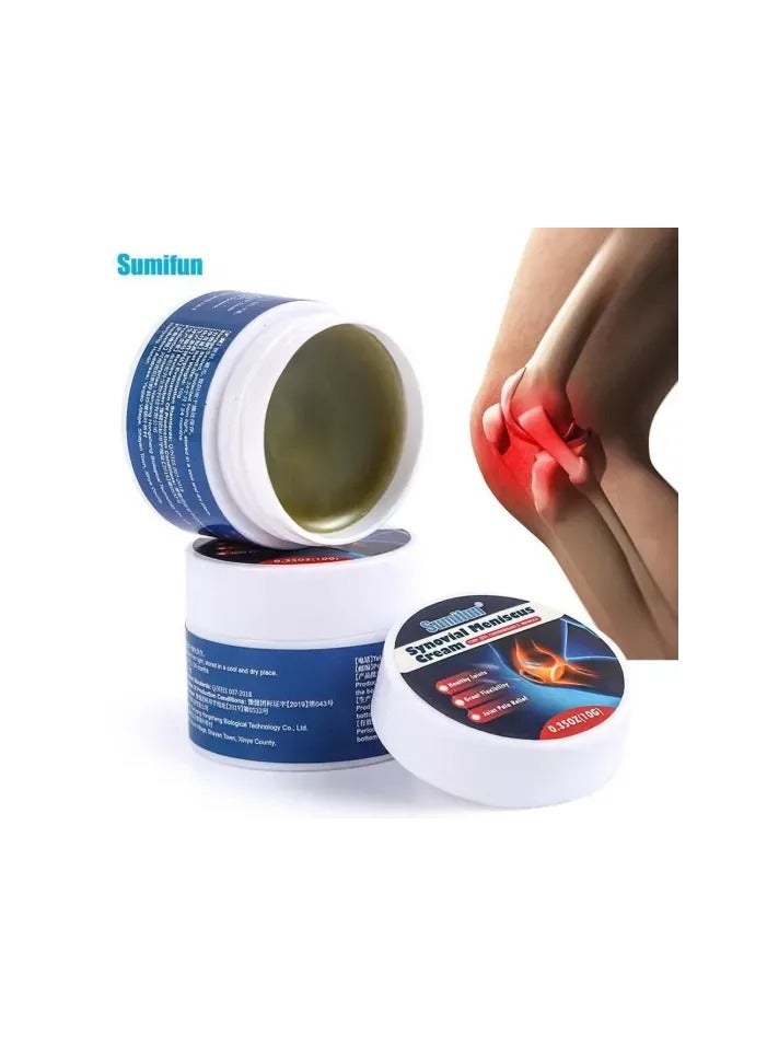 Sumifun Knee Joint Pain Relief Ointment - Cold Gel for Tendonitis and Foot, Joint & Bone Therapy Cream, Muscle & Joint Pain Relief Ointment, Joint Soothing Cream, Repair Damaged Tendons, Joint Pain Relief - Image 3