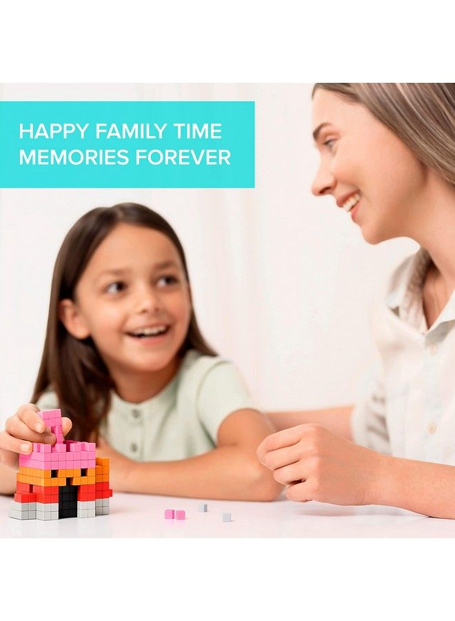 PIXIO Retrofuturism 60 Magnetic Blocks Small Magnet Blocks Magnets For Kids & Adults Magnet Toys Magnet Tiles Alternative For Kids 812 Years  - Image 5
