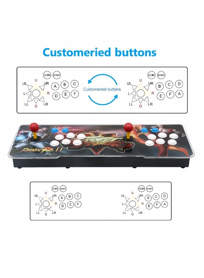 3003 Games in 1 Arcade Game Console ,Pandora Treasure 3D Double Stick,3003 Classic Arcade Game,Search Games, Support 3D Games,Favorite List, 4 Players Online Game,1280X720 Full HD Video Game  - Image 2