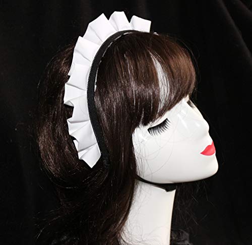 MAYSONG Women's Lolita Maid Cosplay Hair Hoop Gothic Headband - Image 4