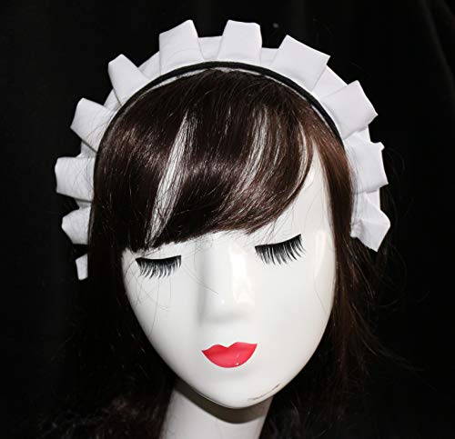 MAYSONG Women's Lolita Maid Cosplay Hair Hoop Gothic Headband - Image 2