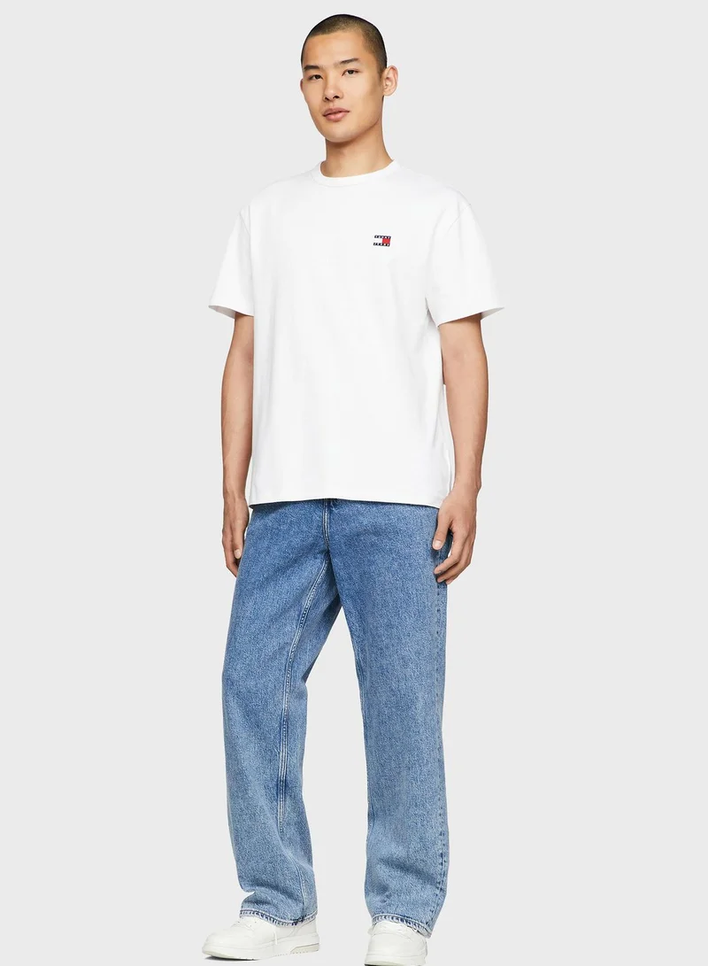 TOMMY JEANS Badge Crew Neck T-Shirt