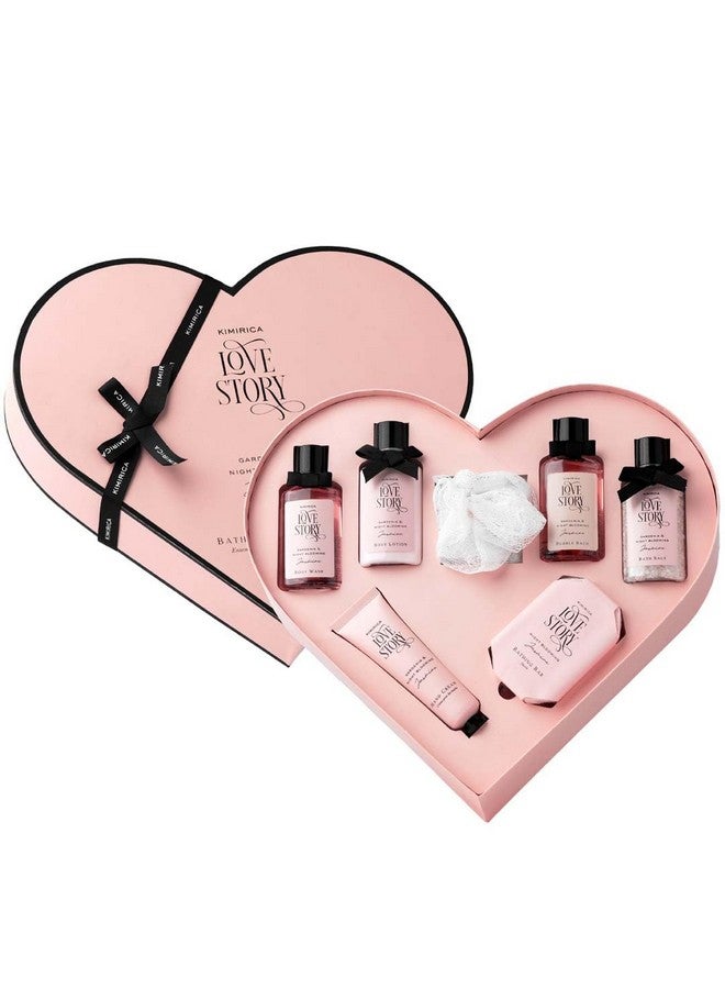 Kimirica Gift Set Love Story Moment For Women & Men| Luxury Bath and Body Care Set |Birthday Gift Kits | Anniversary Gift Kits To Pamper Your Loved Ones | Self Care Gift set for all Occasion & Ages | Pack of 7 - Image 1