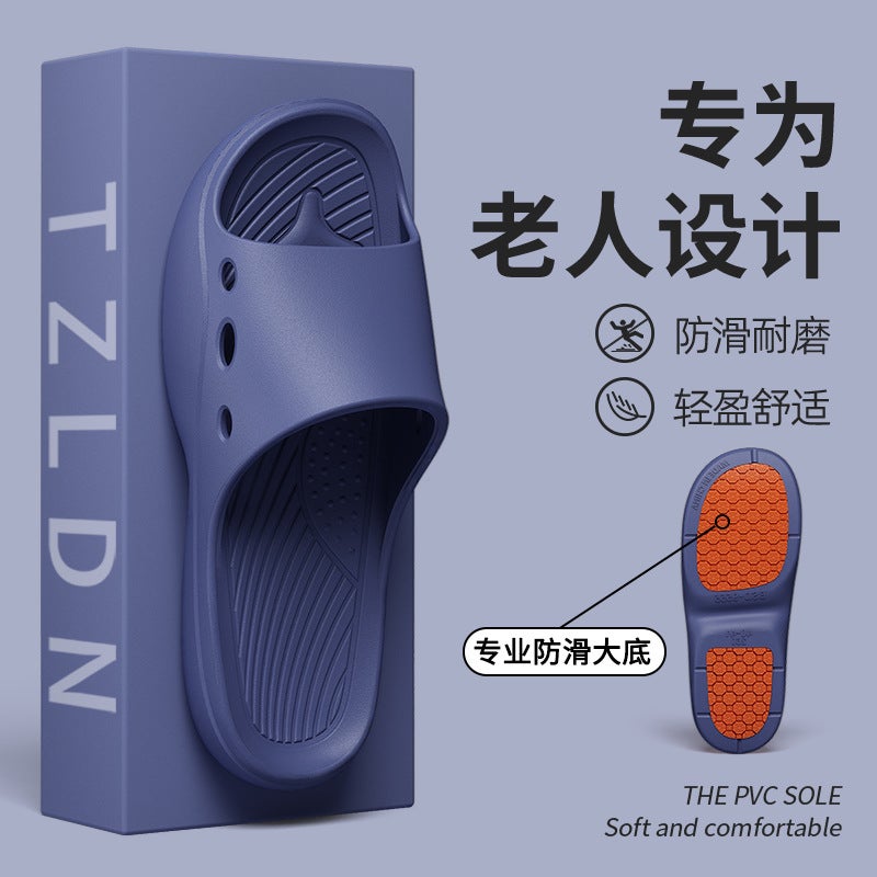 Anti-Slip PVC Flip Flops for Elderly - Image 2
