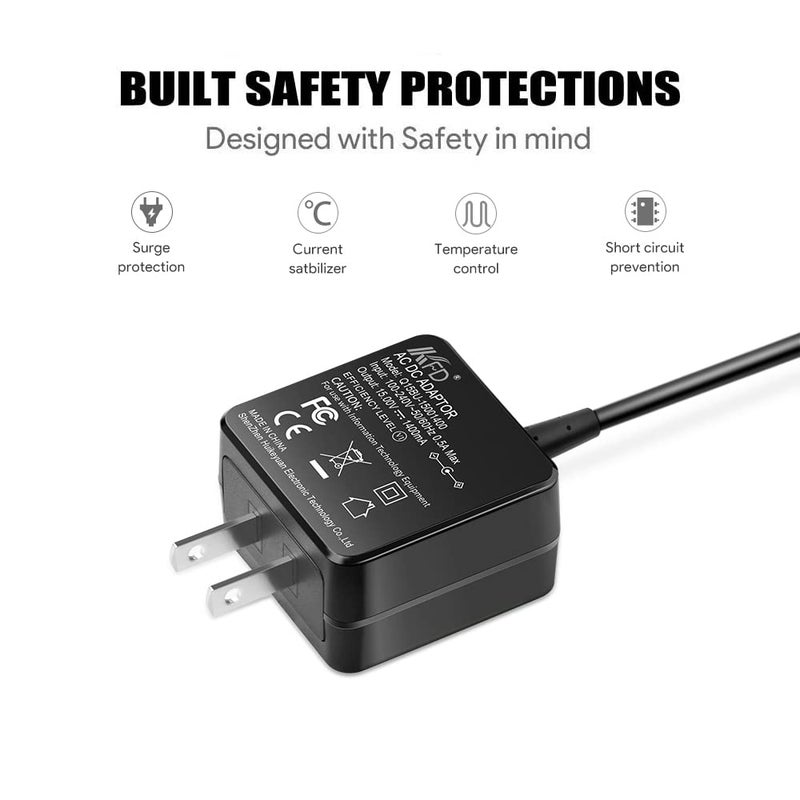 KFD [UL LISTED]KFD 15V AC Adapter for Creative Sound Blaster Roar 1 & 2 / Sound Blaster Pro Portable NFC Bluetooth Wireless Speaker SB-ROAR2 SB-ROAR2-WH SB-ROAR2-BK P/N: 51MF8170AA001 (MODEL: SR20,SR20A) - Image 3