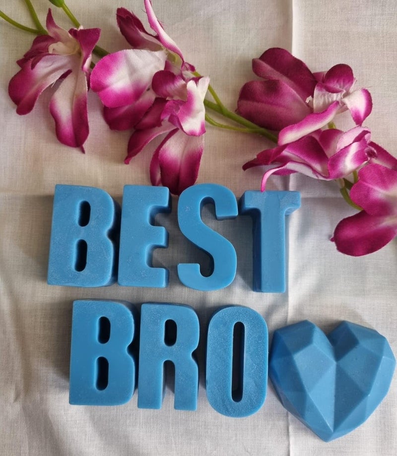 SCIIAN Best Bro Soap | Diwali Gift For Brother | Diwali Gift For Sister | Gift for Brother | Soaps for Brother | Kids Soap | Handmade Soap For Brother | Diwali Gift Set | Best Bro Soap-100 gram - Image 2