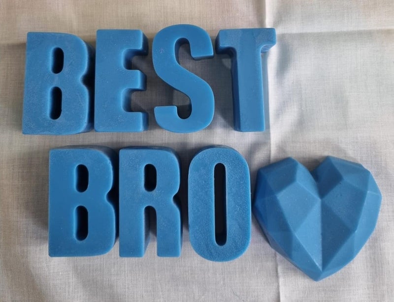 SCIIAN Best Bro Soap | Diwali Gift For Brother | Diwali Gift For Sister | Gift for Brother | Soaps for Brother | Kids Soap | Handmade Soap For Brother | Diwali Gift Set | Best Bro Soap-100 gram - Image 1