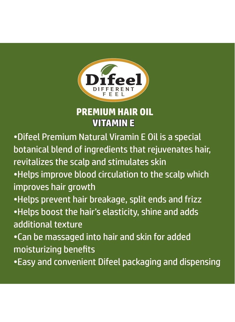 difeel Difeel Premium Natural Hair Oil - Vitamin E Oil 2.5 ounce  - Image 4