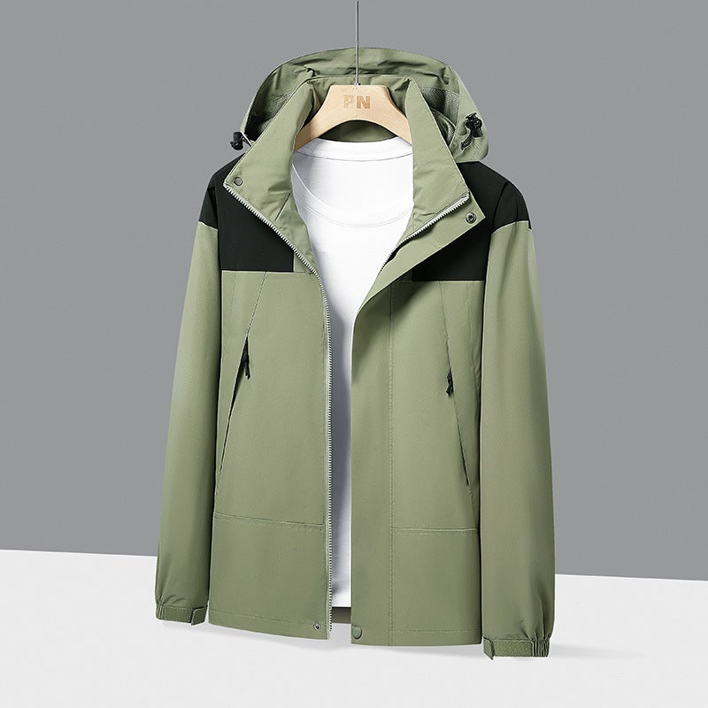 Charge Clothes 2023 Jacket Men'S And Women'S Trendy Brand New Autumn Jacket Thin Couple Outdoor Windproof Waterproof Trendy - Image 3