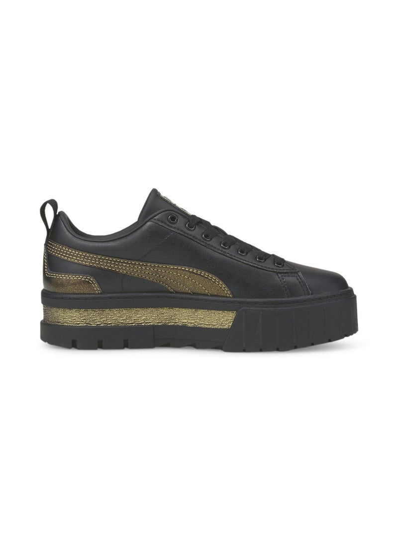 PUMA Mayze Glow Womens Low Top Trainer Shoes - Image 3