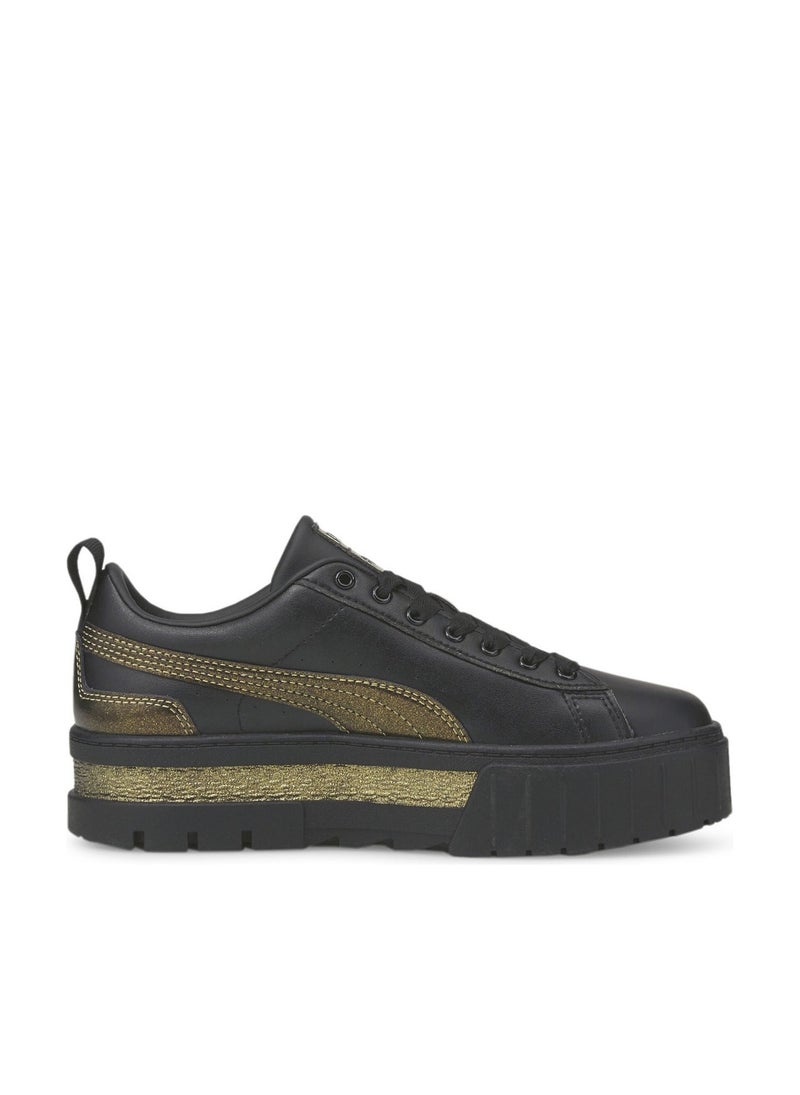 PUMA Mayze Glow Womens Low Top Trainer Shoes - Image 1