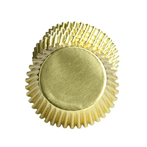 MEETINGU Gold-Foil Cupcake-Liners Paper-Baking-Cupcake,for Birthday Parties, Weddings,Standard Sized(pack of 100） … - Image 5
